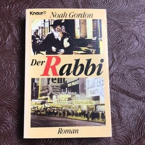 Der Rabbi Roman by Noah Gordon: German edition